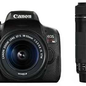 【中古】 Canon デジタル一眼レフカメラ EOS Kiss X8i ダブルズームキット EF-S18-55mm/EF-S55-250mm 付属 EOSKISSX8I-WKIT