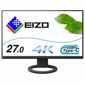 EIZO ビジネス向けスタンダードモニター | FlexScan EV2740S-BK | 27.0型4K UHD・USB Type-C・ブラック
