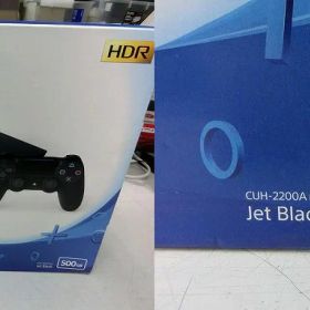 ソニー SONY プレイステーション4 500GB ジェットブラック CUH-2200AB01 【中古】