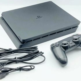中古 PlayStation 4 ジェット・ブラック 500GB (CUH-2200AB01) SONY ソニー プレイステーション4 据え置きゲーム機 ゲーム機 レトロ