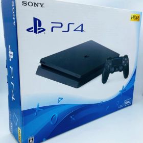 中古 PlayStation 4 ジェット・ブラック 500GB (CUH-2200AB01) SONY ソニー プレイステーション4 据え置きゲーム機 ゲーム機 レトロ