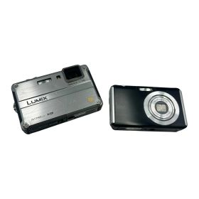 ■Panasonic LUMIX DMC-FT2 防水デジタルカメラ シルバー コンパクトデジカメ AVCHD Lite HD 動作確認済 傷あり2540863
