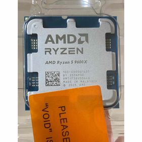 エーエムディー(AMD)のAMD Ryzen 5 9600X バルクパッケージ品(PCパーツ)