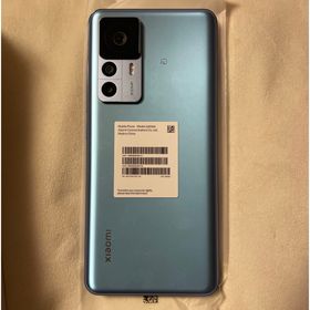 シャオミ(Xiaomi)のXiaomi 12T Pro A201XM ブルー(スマートフォン本体)