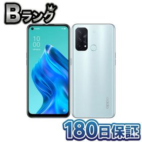【整備済み品】 OPPO Reno5 A A1010P Y!mobile版 6GB/128GB シングルSIM ブルー SIMフリー オッポ スマートフォン 180日保証