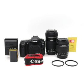 Canon デジタル一眼レフカメラ EOS 80D ダブルズームキット EF-S18-55 IS STM/EF-S55-250 IS STM付属 EOS80D-WKIT