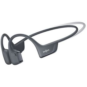 ショックス ワイヤレス 骨伝導イヤホン IP55 最大12時間 USB-C OpenRun Pro2 Mini SKZ-EP-000033 ブラック系