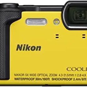 Nikon デジタルカメラ COOLPIX W300 YW クールピクス イエロー 防水