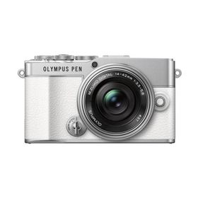 オリンパス OLYMPUS PEN E-P7 14-42mm EZ レンズキット ミラーレス一眼カメラ E-P7-EZLK-WH ホワイト OM SYSTEM