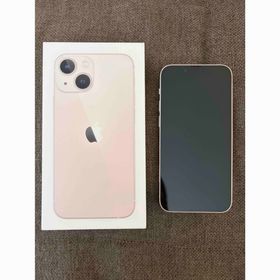 アップル(Apple)のApple iPhone13 mini 128GB ピンク 箱・純正ケーブル付き(スマートフォン本体)