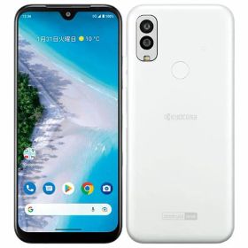 【中古】【安心保証】 京セラ Android One S10 S10-KC[64GB] Y!mobile ホワイト