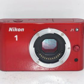 Nikon 1 J1 レッド ミラーレス一眼 本体