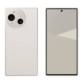 シャープ(SHARP) AQUOS R10 256GB SH-M31A W カシミヤホワイト 6.5型 12GB/256GB SIMフリースマートフォン