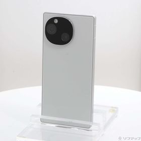 (中古)SHARP AQUOS R9 256GB ホワイト SH-M28 SIMフリー(377-ud)