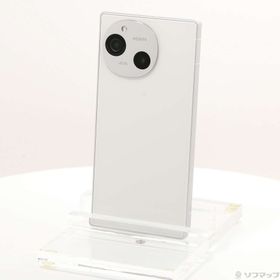 (中古)SHARP AQUOS R9 256GB ホワイト SH-M28 SIMフリー(349-ud)