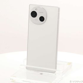 (中古)SHARP AQUOS R9 256GB ホワイト SH-M28 SIMフリー(269-ud)