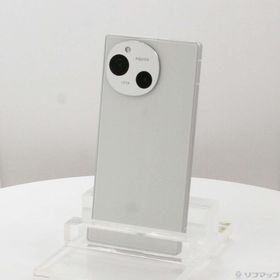 (中古)SHARP AQUOS R9 256GB ホワイト SH-M28 SIMフリー(377-ud)