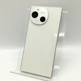 【中古】SHARP 国内版 【SIMフリー】 AQUOS R9 ホワイト 12GB 256GB SH-M28【秋葉3号】保証期間１ヶ月【ランクB】