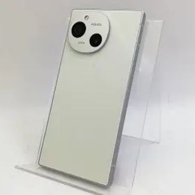 【中古】SHARP SoftBank 【SIMフリー】 AQUOS R9 ホワイト 12GB 256GB A401SH【大宮東口】保証期間１ヶ月【ランクA】