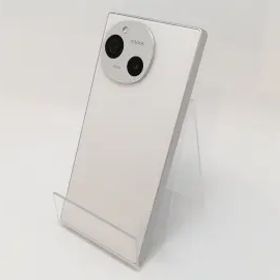 【中古】SHARP 国内版 【SIMフリー】 AQUOS R9 ホワイト 12GB 256GB SH-M28【津田沼】保証期間１ヶ月【ランクA】