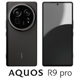 SHARP（シャープ） SH-M30-B AQUOS R9 pro（12GB/512GB） ブラック（SIMフリー版）[SHM30B] 返品種別B