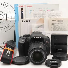 シャッター回数２回試し撮りのみ☆Canon キャノン EOS Kiss X7i デジタル一眼カメラ レンズキット 18-55 3.5 5.6 IS STM 新同品 ##17681/82