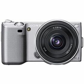 ソニー SONY デジタル一眼α NEX-5 薄型広角レンズキット シルバー NEX-5A/S(デジタル一眼)