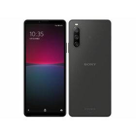 【中古美品・本体のみ】SONY Xperia 10 IV SO-52C ブラック Aランク【日曜日以外即日発送】【送料無料】