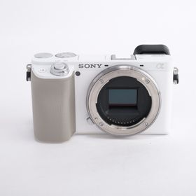 ソニー(SONY)の【中古】(ソニー) SONY α6100 (ILCE-6100) ホワイト ボディ(コンパクトデジタルカメラ)