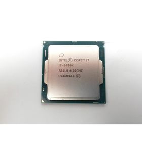 【中古】Intel Core i7-6700K (4.0GHz/TB:4.2GHz/SR2L0) BOX LGA1151/4C/8T/L3 8M/HD530/TDP91W【ECセンター】保証期間１週間