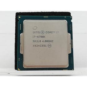 【中古】Intel Core i7-6700K (4.0GHz/TB:4.2GHz/SR2L0) BOX LGA1151/4C/8T/L3 8M/HD530/TDP91W【大宮東口】保証期間１週間