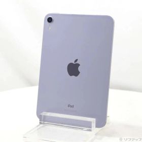 ソフマップ 〔中古品〕 iPad mini 第6世代 64GB パープル MK8E3J／A SoftBankロック解除SIMフリー【377】