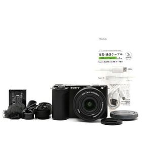 ＜美品＞ SONY ZV-E10M2 パワーズームレンズキット ブラック(ミラーレス一眼)