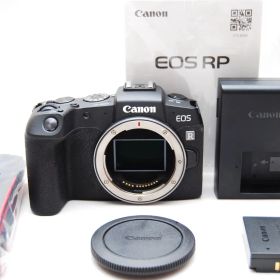 ★極上美品 Canon ミラーレス一眼カメラ EOS RP ボディ ブラック APS-C EOS RP ボディ ストラップ、取説未開封★