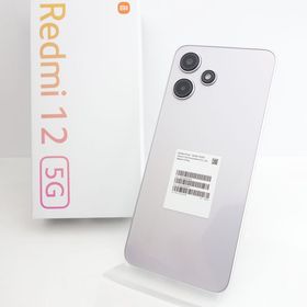 【SIMフリー】Redmi 12 5G XIG03 ポーラーシルバー 利用制限〇 au版