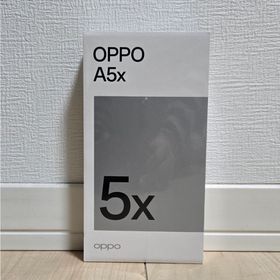 オッポ(OPPO)の新品未開封 OPPO A5x 4GB/128GB ホワイト CPH2725(スマートフォン本体)