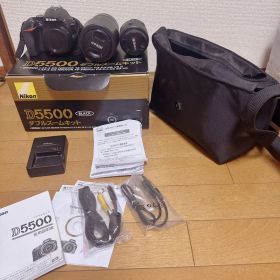 Nikon D5500 ダブルズームキット 本体 ダブルレンズ 一眼レフ