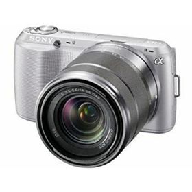 ソニー SONY ミラーレス一眼レフα NEX-C3 ズームレンズキット シルバー NEX-C3K/S g6bh9ry(ミラーレス一眼)