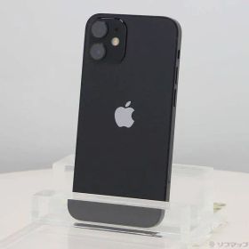 ソフマップ 〔中古品〕 iPhone12 mini 64GB ブラック MGA03J／A SIMフリー【352】