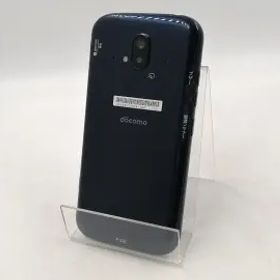 【中古】Fujitsu docomo 【SIMフリー】 らくらくスマートフォン ネイビー 4GB 64GB F-52B【千葉】保証期間１ヶ月【ランクB】