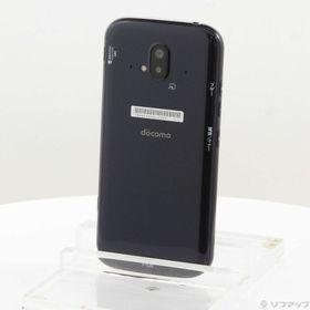 (中古)FCNT らくらくスマートフォン 64GB ネイビー F-52B docomo SIMフリー(198-ud)