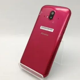 【中古】Fujitsu docomo 【SIMフリー】 らくらくスマートフォン ピンク 4GB 64GB F-52B【広島本通】保証期間１ヶ月【ランクA】