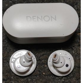 デノン(DENON)のDenon PerL Pro ワイヤレスイヤホン ホワイト(ヘッドフォン/イヤフォン)