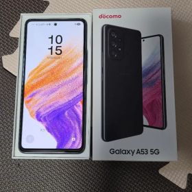 Galaxy A53 5G オーサムブラック 128GB docomo