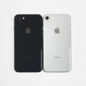 【中古・ジャンク・2台まとめ売り】iPhone8 64GB バッテリー71,91％ [2台] スペースグレイ,シルバー docomo 本体 ジャンク品 iPhoneまとめ売り ②