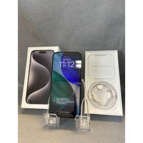 超美品 国内版 SIMフリーiPhone15pro 256GB (スマートフォン本体)