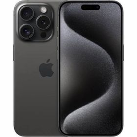 アイフォーン(iPhone)のApple iPhone 15Pro ブラックチタニウム128GB(スマートフォン本体)