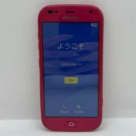 ドコモF-01L らくらくスマートフォン me ピンク Y