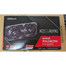 RX6600 Challenger D 8G ASRock PCI Expre(PCパーツ)