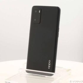 〔中古〕OPPO(オッポ) OPPO A55s 5G 64GB ブラック A102OP Softbank SIMフリー〔269-ud〕